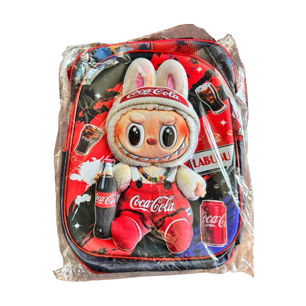 NWT Labubu Coca-Cola Backpack